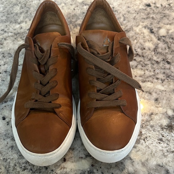 Aquatalia Other - Aquatalia Brown Leather Men's Sneakers